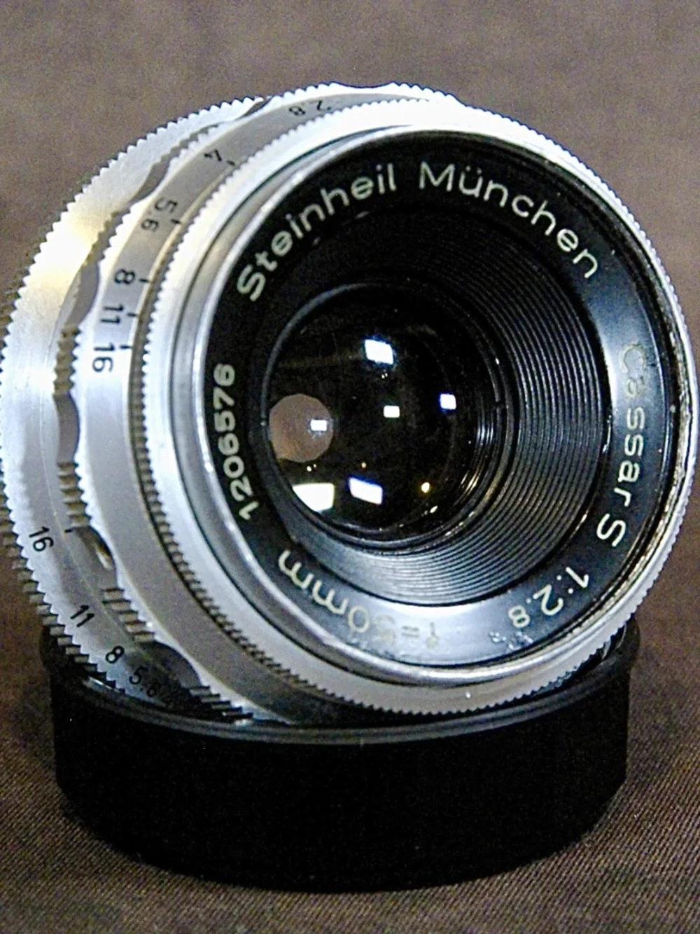 Vintage Steinheil Munchen Cassar S 50mm f/2.8 - from 1954